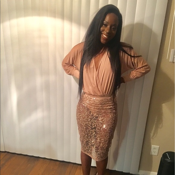 Sheer embellished skirt - Picture 3 of 4